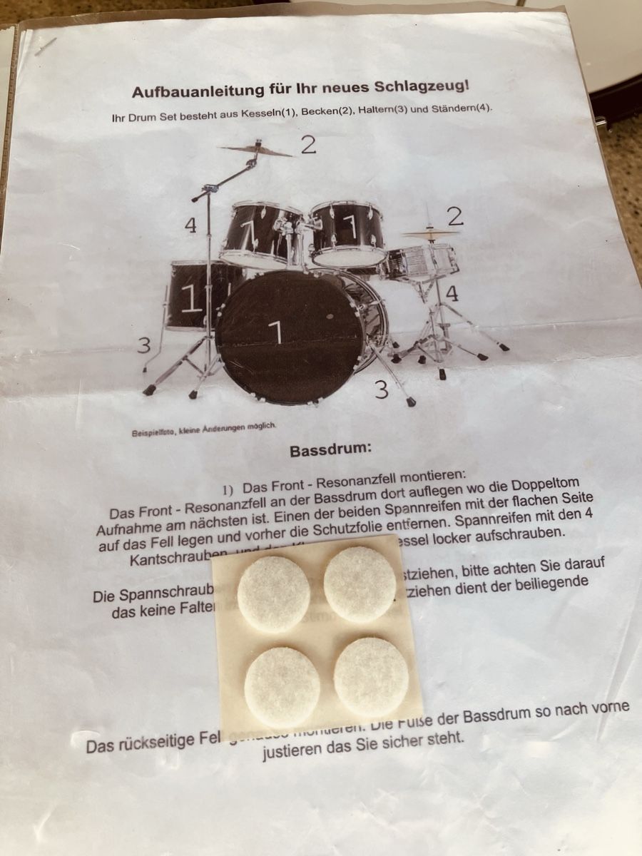 Musikinstrumente: Kinderschlagzeug – Gebraucht aus Gossau ZH von peacebrain 2