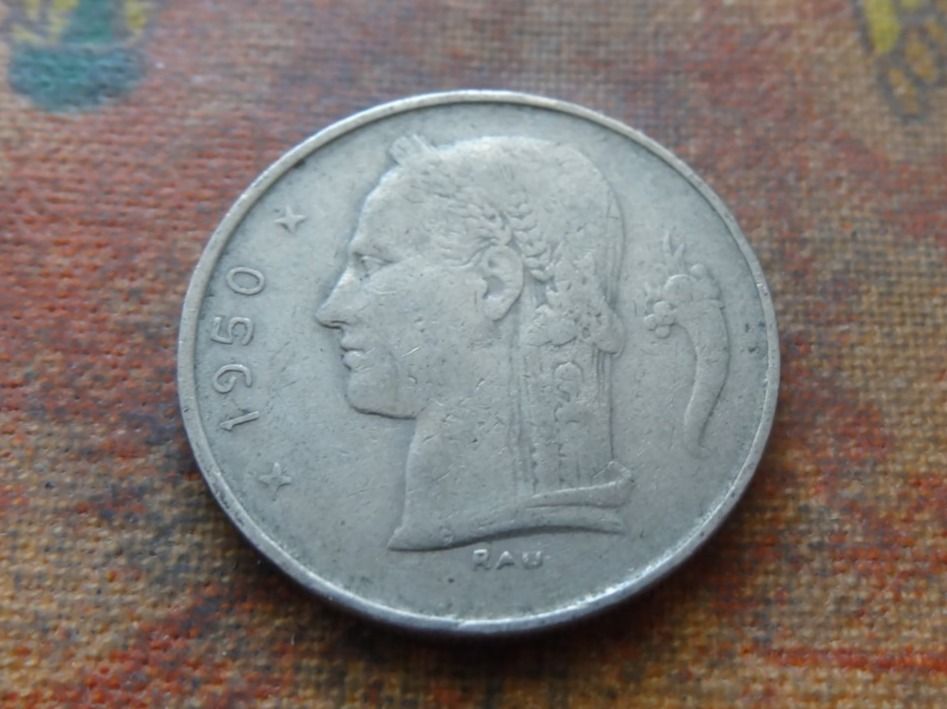 Tutti le monete: BELGIQUE  1  Franc  1950 – Usato da Romanel-sur-Lausanne venduto da Swift13