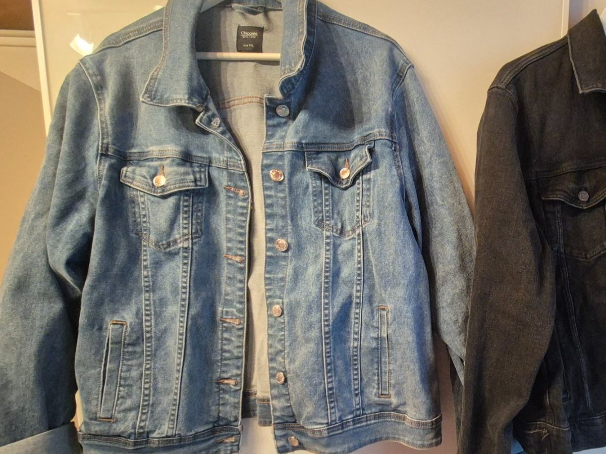 Giacche: neuwertige Jeansjacke Grösse 46 – Nuovo (secondo la descrizione) da Elgg venduto da Chaefi2000 1