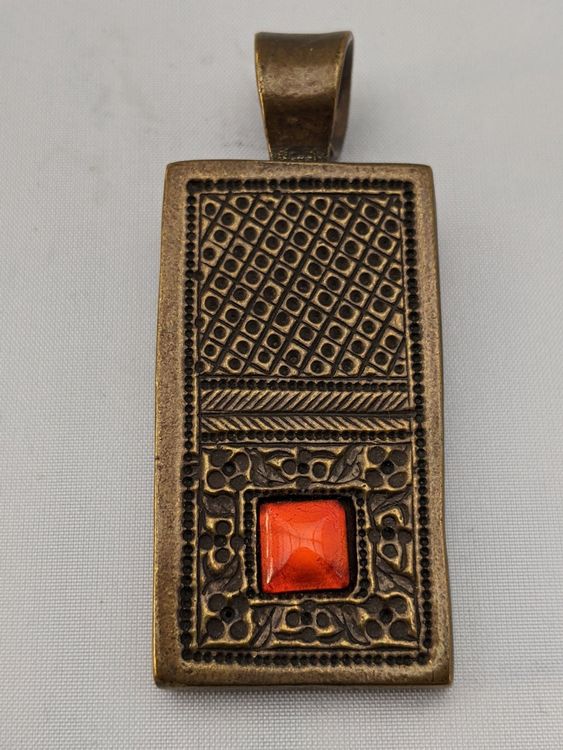 Collier Ethnique Tribu Rigaux - Matériaux : étain, Bronze Et Bois, Neuf Avec étiquettes