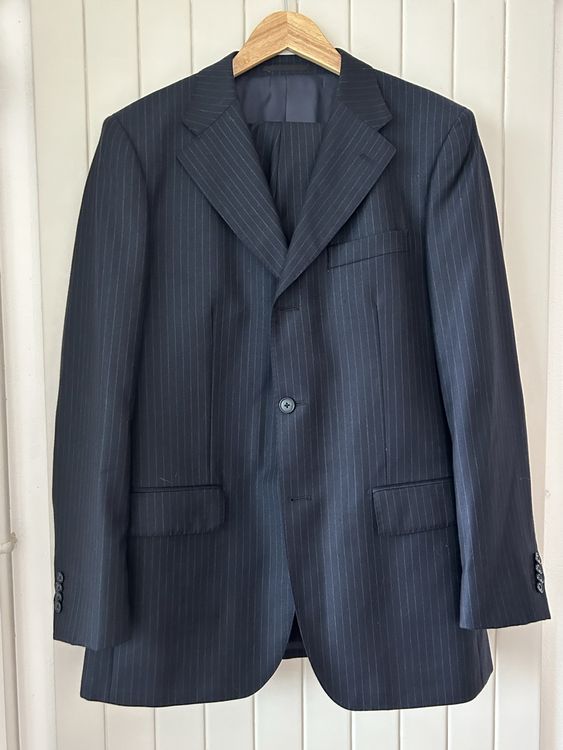 Costume 2 Pièces Armand Thiery Rayé - Taille 50 (pantalon 44) - Comme Neuf Sans étiquettes