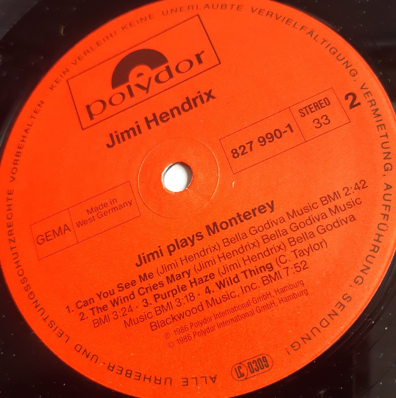 Dischi in vinile: JIMI HENDRIX: Jimy plays Monterey – Usato da Frick venduto da kyb_yq8h 2