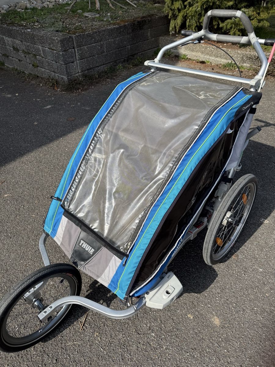 Thule Anhänger: Veloanhänger Thule – Gebraucht aus Wichtrach von roman.zahler