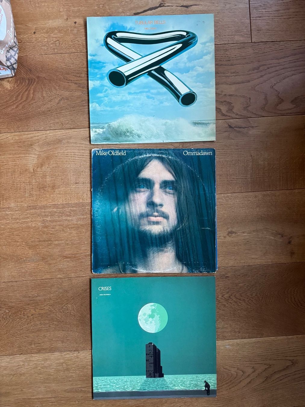 Dischi in vinile: Mike Oldfield - 3 Schallplatten – Usato da Fribourg venduto da undertheappletree