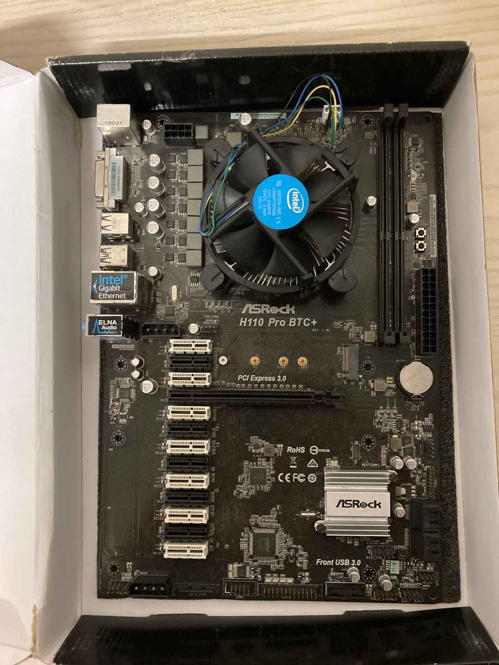 ASRock ATXマザーボード H110 Pro BTC+ LGA1151 ASRock ATXマザーボード H110 Pro BTC+  LGA1151 ASRock H110