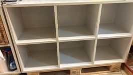 KORPUS MASSIV MIT 1 X 6 FÄCHER  VORNE UND HINTERE SEITE JE 6