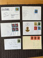Enveloppes avec timbres Pro Patria 1971/1972/1974/1975
