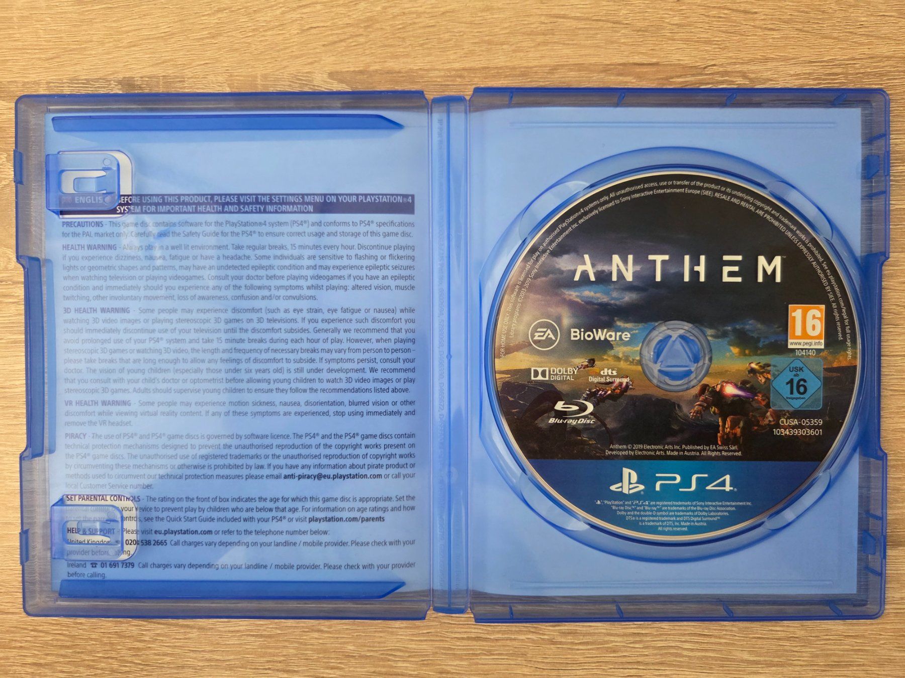 Giochi: Anthem (Multilanguage) - PS4 – Usato da Carouge GE venduto da Gasco 2