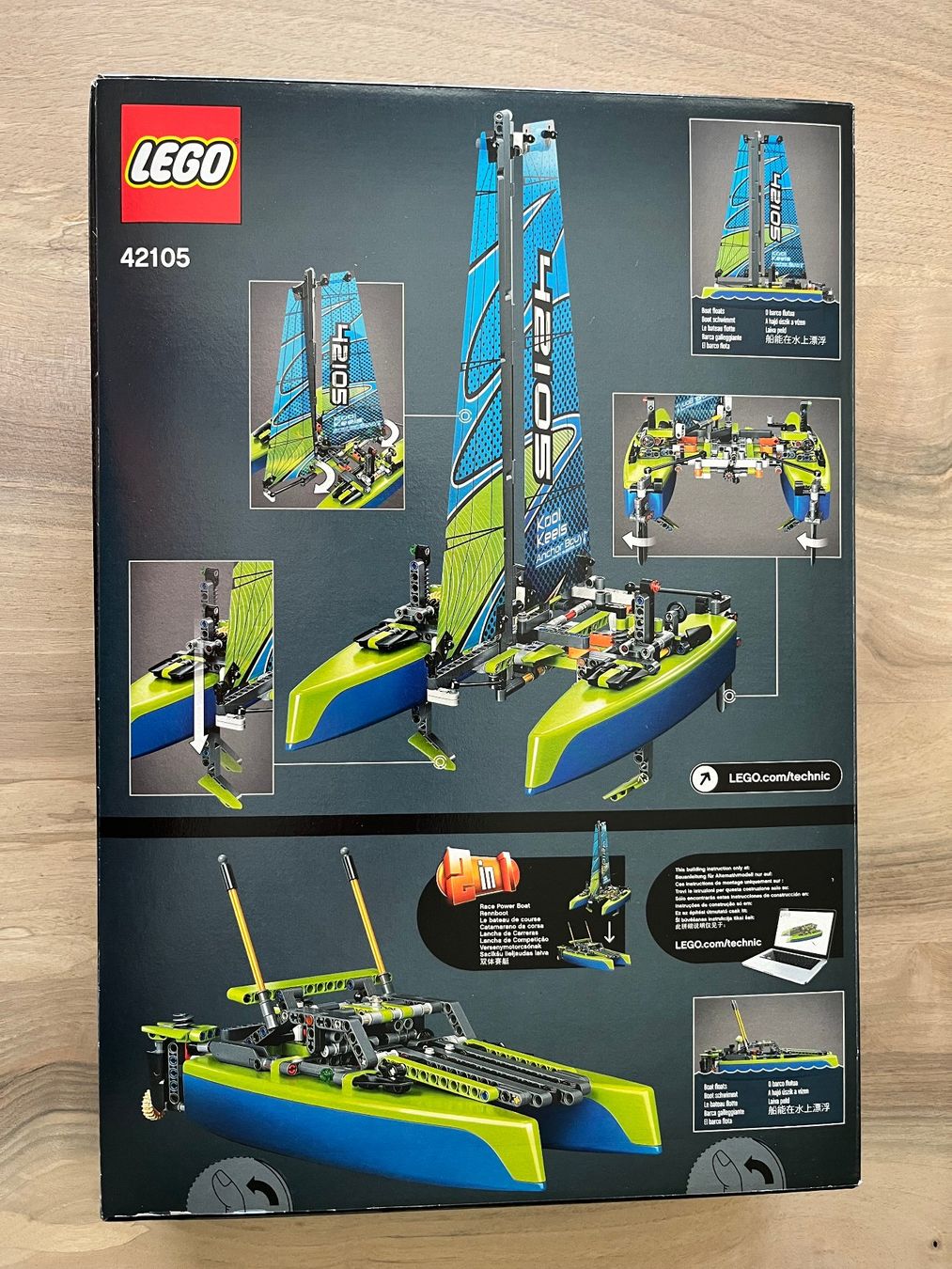 Lego Kit di costruzioni: LEGO Technic 42105 Katamaran - Neu und ungeöffnet – Nuovo e nell'imballaggio originale da Rüfenach AG venduto da luciferus 1