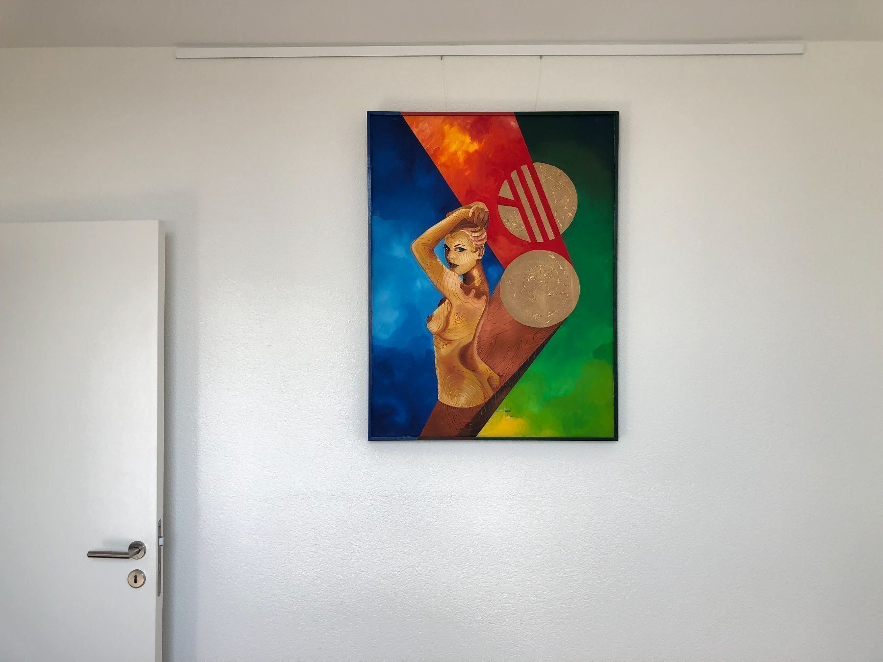 Gemälde: Frauen Akt (Original Gemälde) – Gebraucht aus Gutenswil von Loswaldos 2
