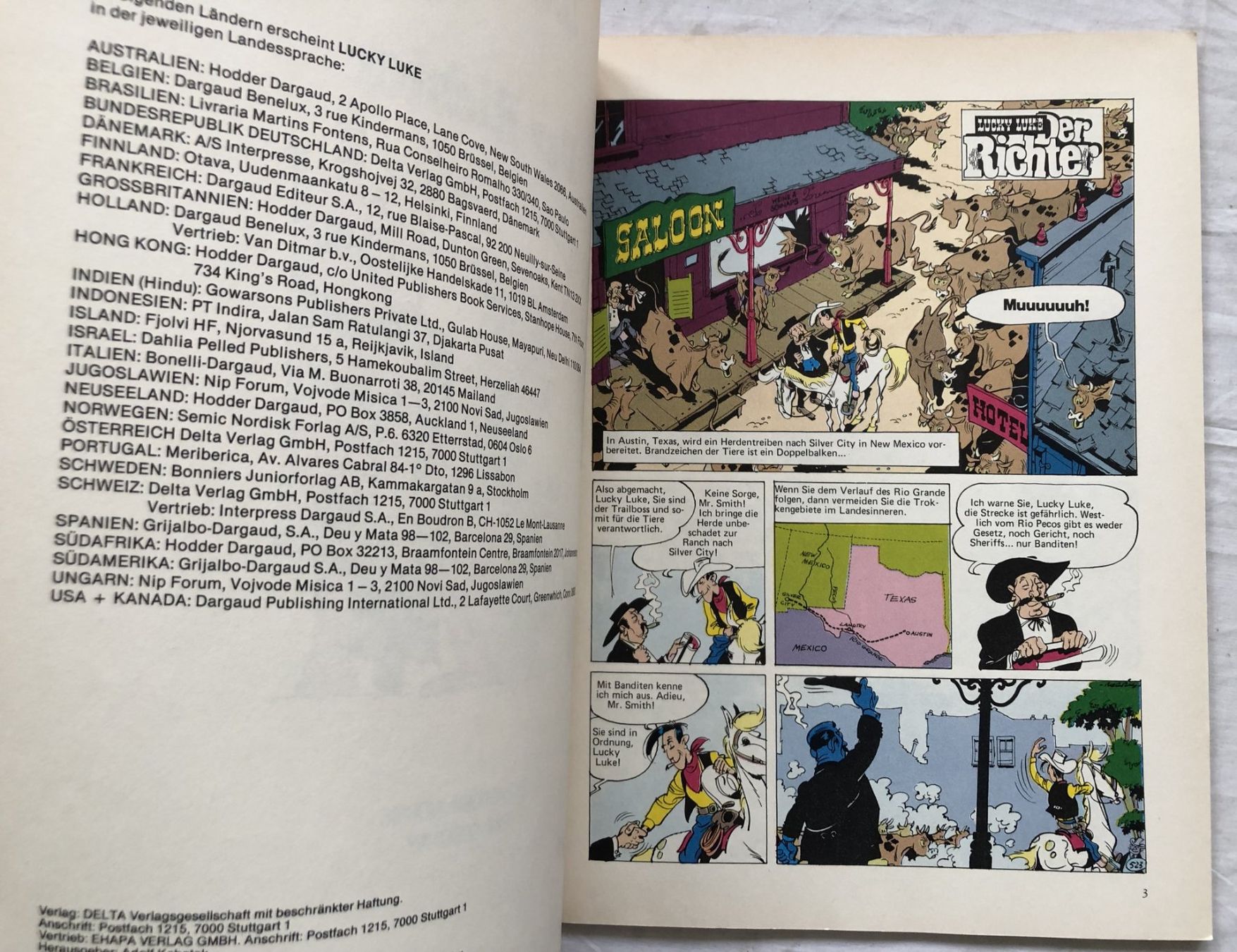 Comics: LUCKY LUKE - Band 31 - Der Richter – Gebraucht aus Schaffhausen von durruti 2