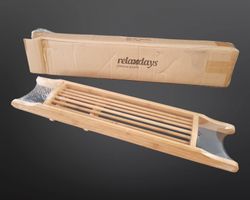 ***TOP*** Relaxdays Badwannenauflage aus Holz ***TOP***