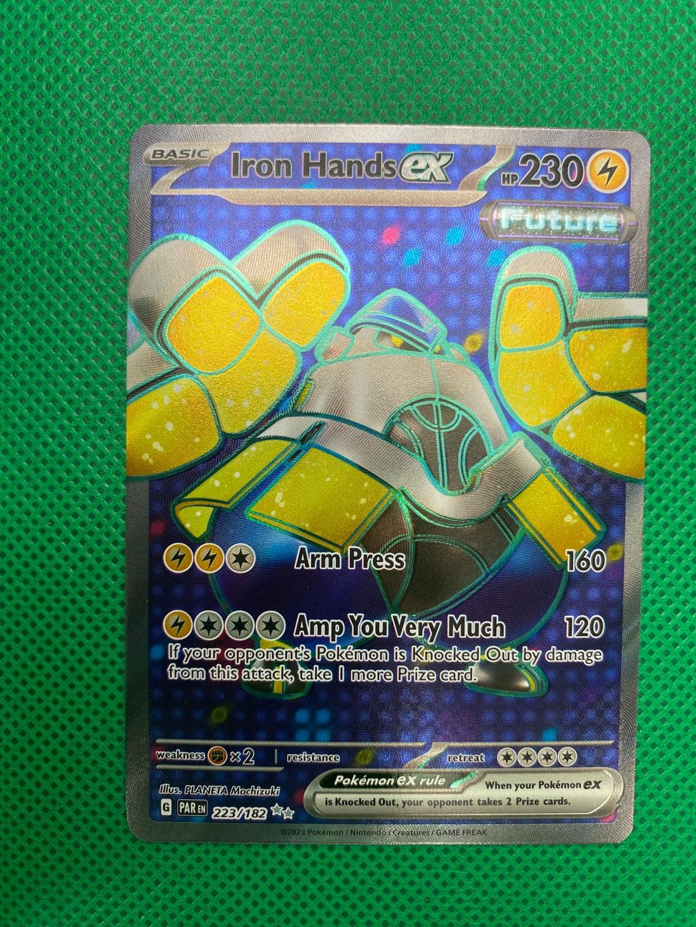 Pokémon Carte collezionabili: Eisenhand ex (PAR 223) – Usato da Wermatswil venduto da finest112