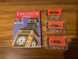 Englisch Schnellkurs: Buch mit 3 Kassetten