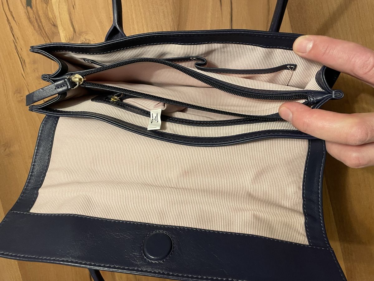 Taschen für Damen: Bradley Handtasche Dunkelblau – Gebraucht aus Zürich von MW176 6