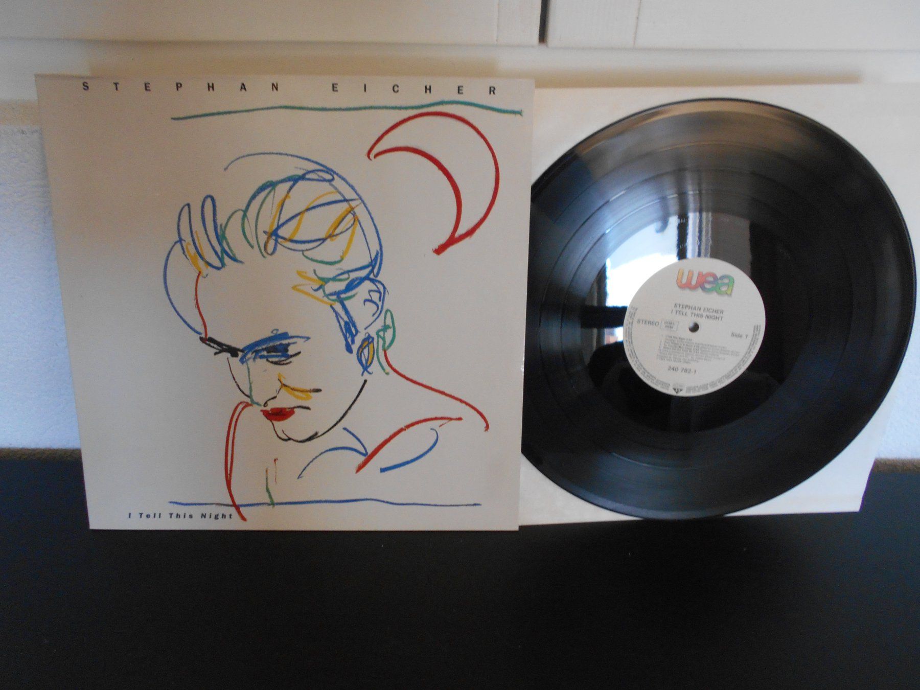 Schallplatten: Stephan Eicher – I Tell This Night / 1985 – Gebraucht aus Aarberg von witchhunter01