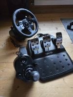 Logitech G920 Lenkrad mit Schalthebel, Top!