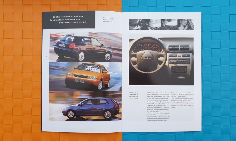 Revues & Magazines: AUDI 1997 - A3 / A4 / A6 / A8 / S6 / S8 - Prospekt / Katalog – Neuf (Voir description) à Viganello par CARLiteratur 1