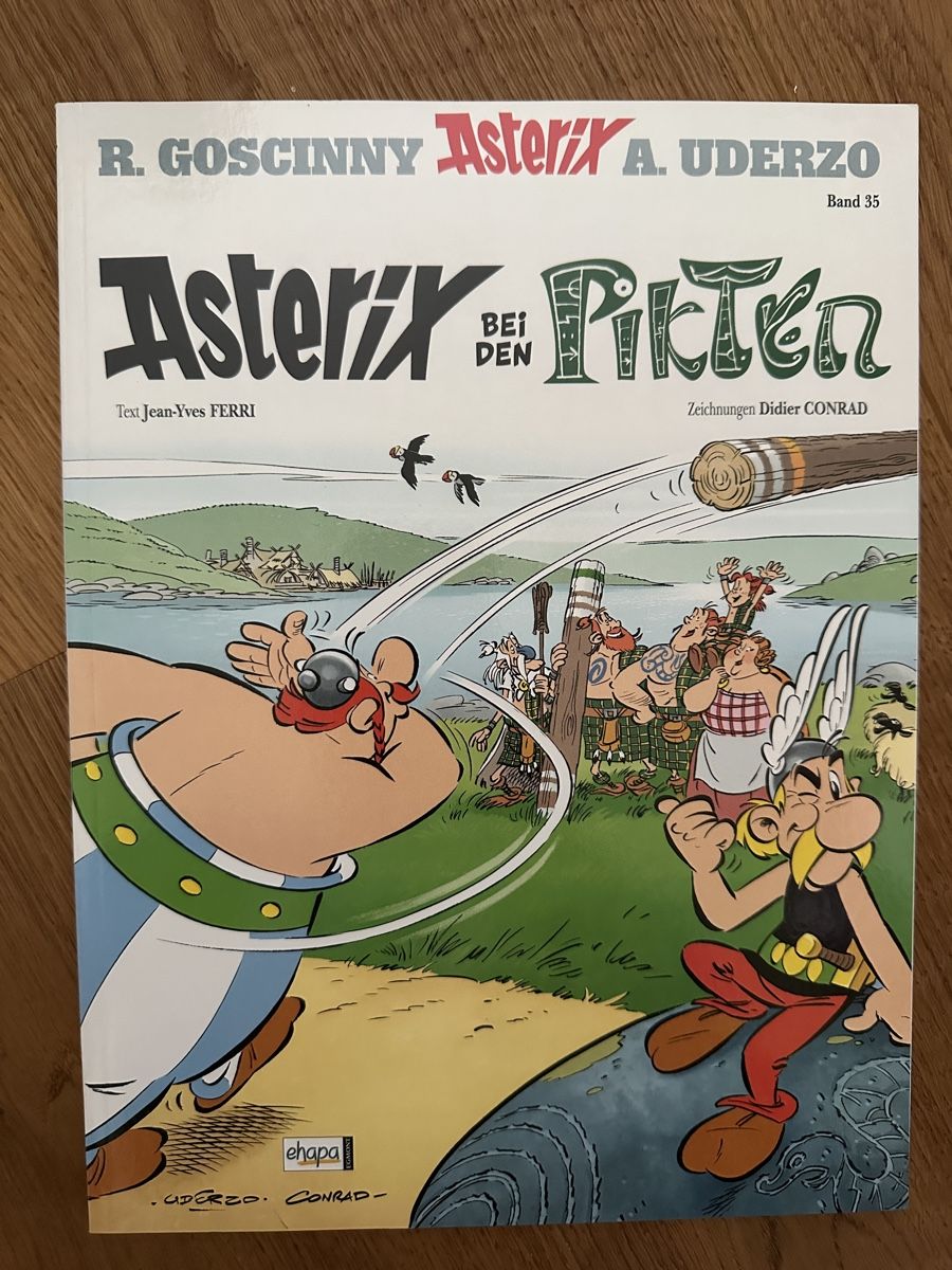 Comics: Asterix Comic Bei den Pikten Band 35 – Neu (gemäss Beschreibung) aus Zunzgen von Blueberry87