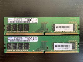 2x 8GB DDR4 2666 Samsung für PC