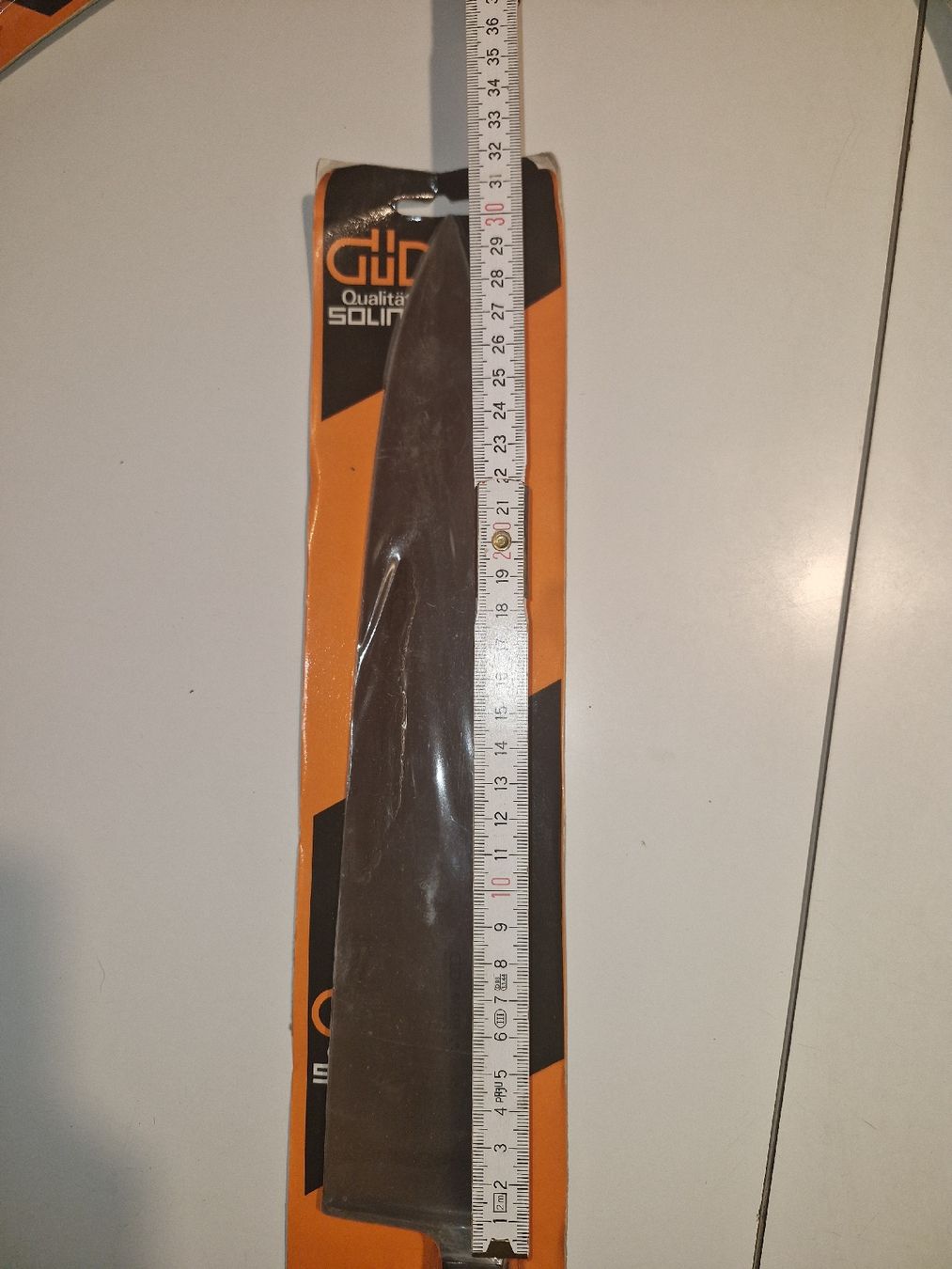 Solingen Küchenmesser: GÜDE Solingen Grosses Küchenmesser 31cm neu – Neu und originalverpackt aus Bottmingen von mbrunetti1 2