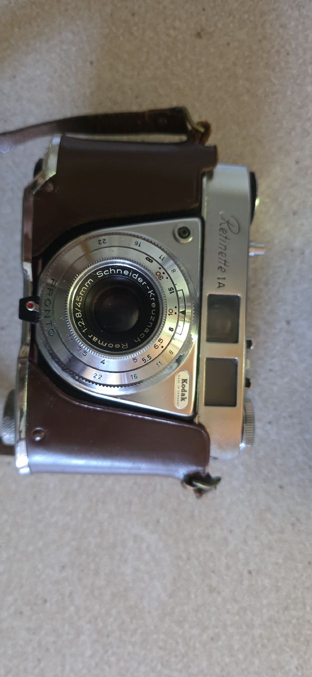 Kodak Kamera: kodak Retinette IA – Defekt aus Unterwasser von Schlammlandy