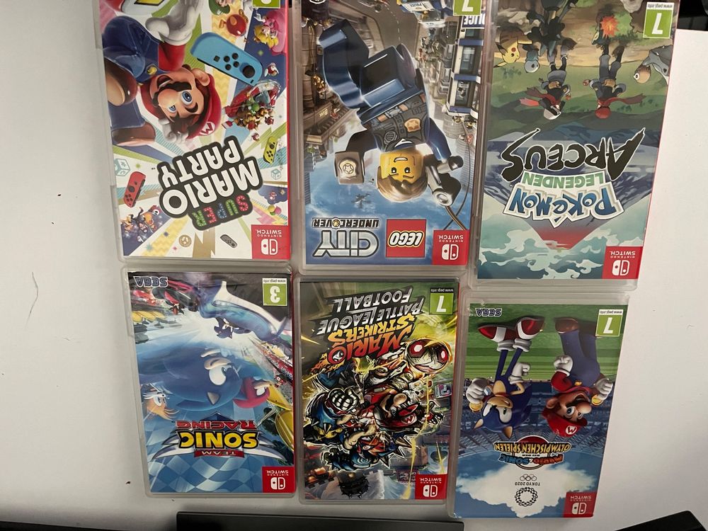 Switch spiele (Gebraucht) in für CHF 140 – nur Abholung auf Ricardo kaufen