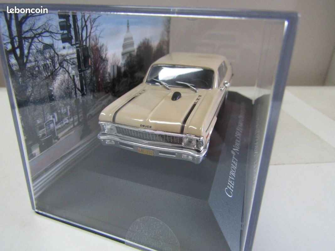 Chevrolet Modellini d'auto: Chevrolet Nova 350 Yenko Deuce 1970 beige / Decor       1:43 – Nuovo e nell'imballaggio originale da Gerlafingen venduto da espero88 9