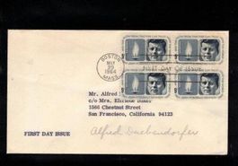1964 First Day nach San Francisco Kennedy