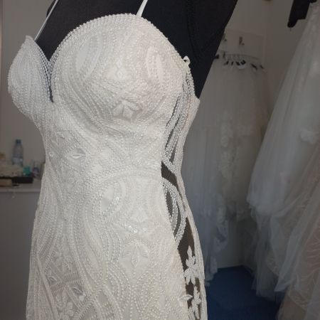 Brautkleid kurz neu gr.S (36)