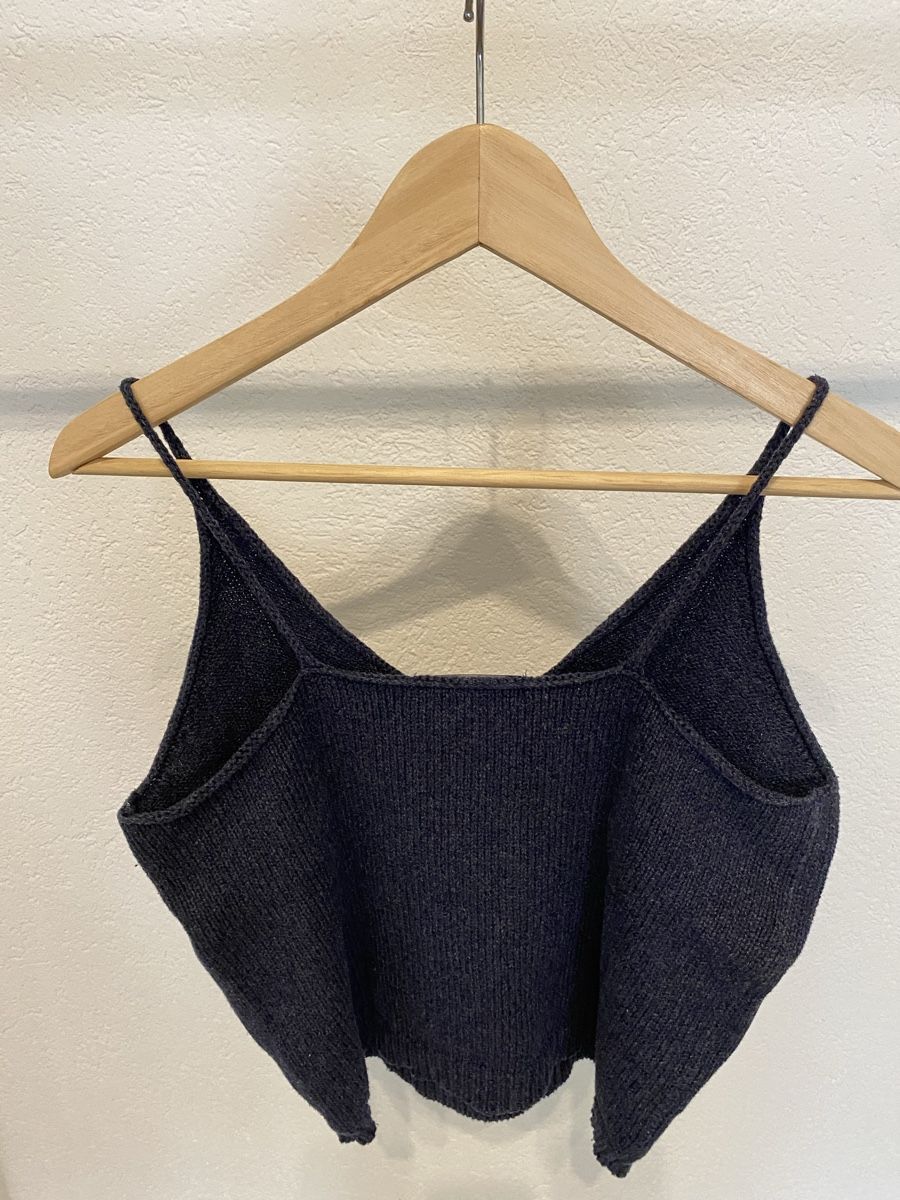 Top: Sommer Top, Strick, dunkelblau, Gr. 40 – Nuovo (secondo la descrizione) da Wetzikon ZH venduto da purple_44 1
