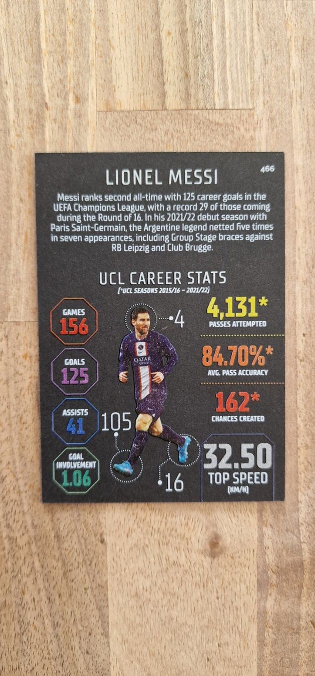 Topps Carte collezionabili: Match Attacks Lionel Messi black edge – Nuovo (secondo la descrizione) da Bäretswil venduto da isa_gk9g 1