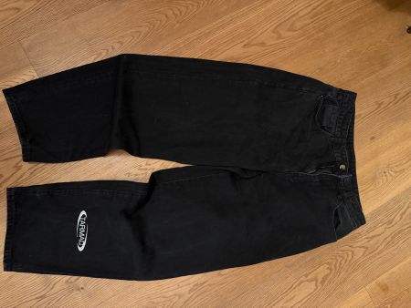 tarmac og jeans black, size M