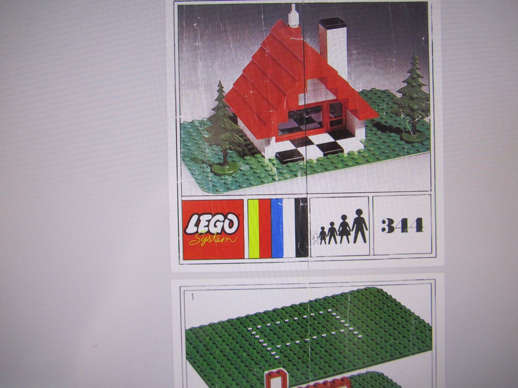 Lego Kit di costruzioni: Lego Bungalow Nr. 344 von 1969 – Usato da Weiningen ZH venduto da dietsch57 7
