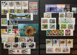 2015, Jahresserie komplett mit Ersttag-Vollstempel !