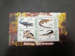 Burundi 2011  Krokodiel Block  ** (A25)