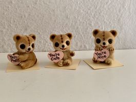 Set di 12  orsetti con cuore "You're Pretty" "You're Nice"