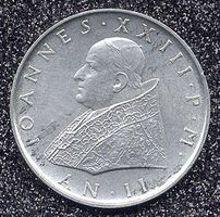 Münze Silber Vatikanstadt "1960"