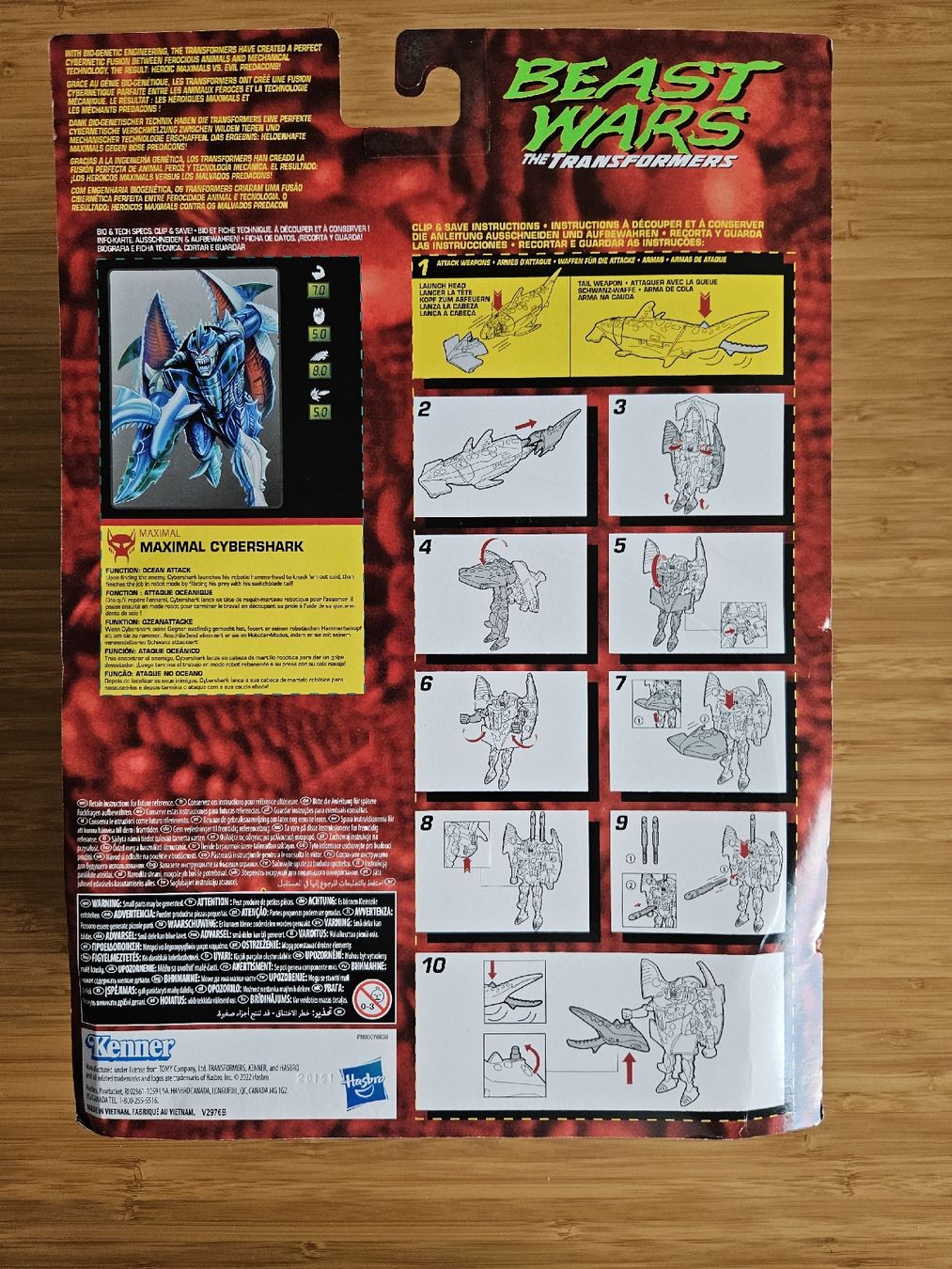 Hasbro Jouets: Transformers Beast Wars Cybershark – Neuf avec emballage d'origine à Sarnen par rockola02 1