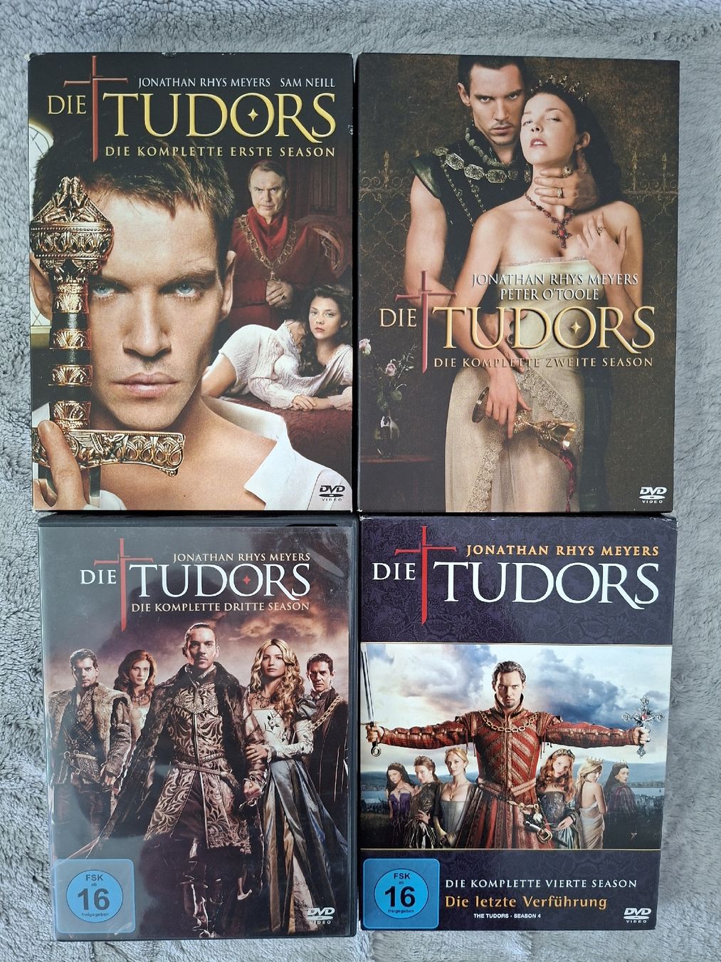 Tutti i DVDs: DIE TUDORS  1 - 4 – Usato da Aesch BL venduto da Burschi59