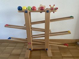Holz Kugelbahn Trihorse
