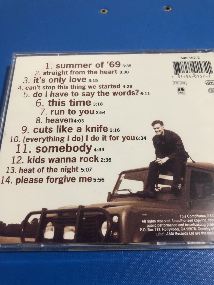 CDs: Bryan Adams - So Far So Good – Gebraucht aus Flaach von rubo7 2