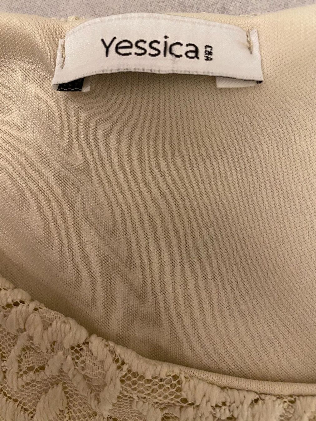 Vestiti & Gonne: Beiges Spitzenkleid Yessica, Grösse S/M – Nuovo (secondo la descrizione) da Ruggell venduto da sam_ly9m 2