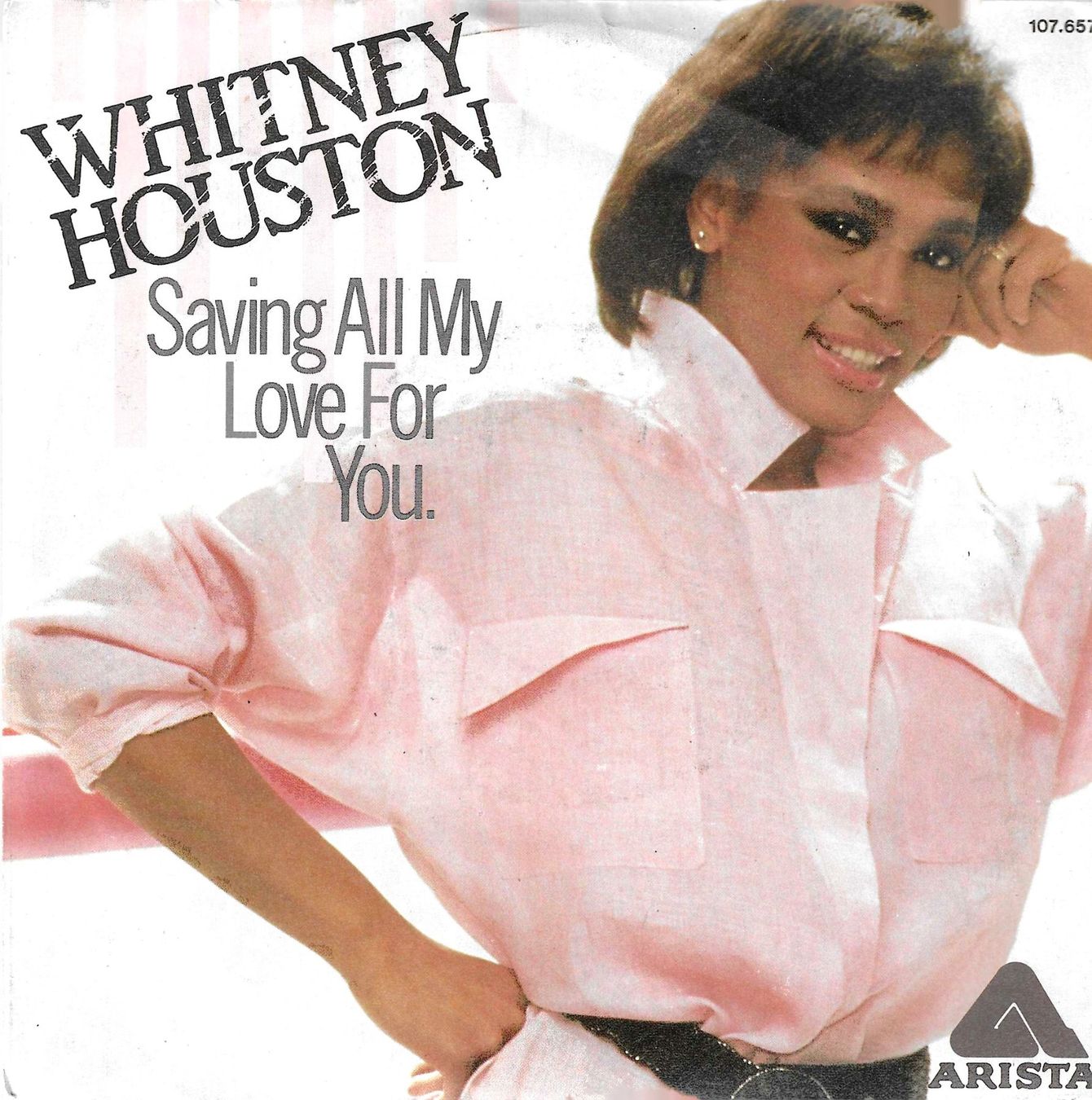 Dischi in vinile: Whithney Houston - Saving All My Love For You – Usato da Savagnier venduto da Ne2065