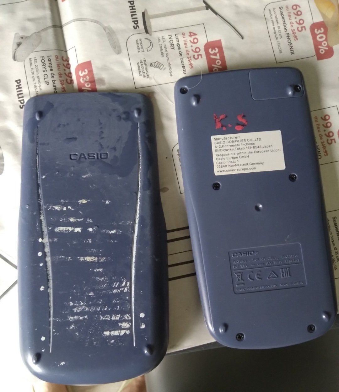 Calculatrices: CASIO fx991 ES PLUS – D'occasion à Chêne-Bougeries par FamilleGanev 2