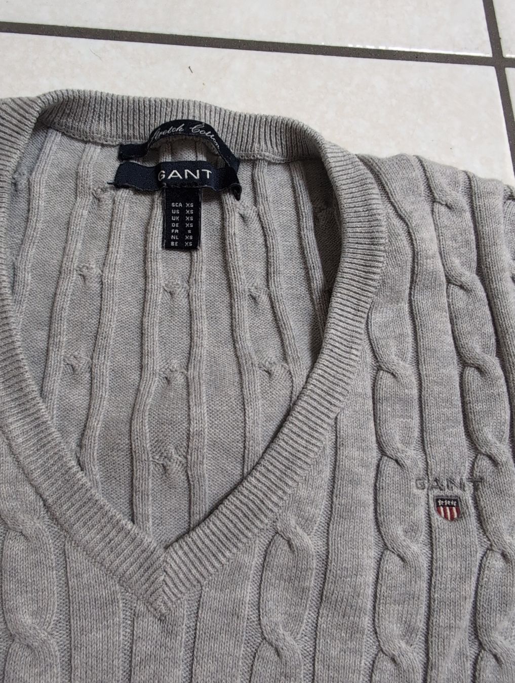 Gant Pullover & Sweatshirts: Pullover Gant grigio chiaro XS  – Gebraucht aus S. Pietro von van_2826 1