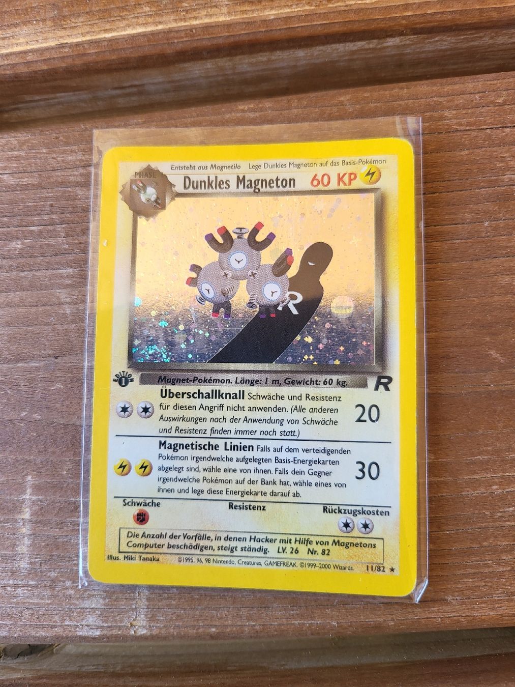 Pokémon Carte collezionabili: Dunkles Magneton First Edition Holo Team Rocket – Nuovo (secondo la descrizione) da Wynau venduto da Ziegler_Secondhand