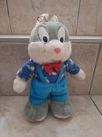 Bunter Plüsch Hase