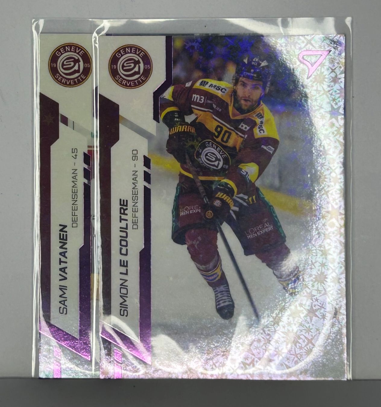 Sportzoo Carte collezionabili: 2x Purple Parallel Cards HCGS – Nuovo (secondo la descrizione) da Biel/Bienne venduto da JAN-SOLO