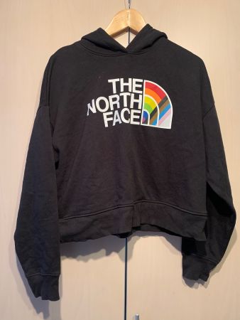 The North Face Damen-Hoodie Schwarz Regenbogen